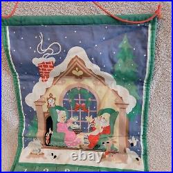 Vintage 1987 Avon Advent Calendar Countdown to Christmas Original Mouse