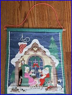 Vintage Avon Countdown to Christmas Advent Calendar with Original Mouse