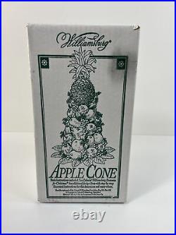 Vintage Colonial Williamsburg Large Apple Cone for Fruit Table Centerpiece