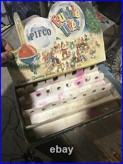 Vintage Pifco No. 1261 Bubble Lights Christmas Lights 2 Sets Boxed Spares Repairs