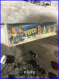 Vintage Pifco No. 1261 Bubble Lights Christmas Lights 2 Sets Boxed Spares Repairs
