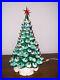 Vntg_18_Ceramic_Holland_Mold_Christmas_Tree_90_lights_Green_wSnow_Red_Star_01_xew