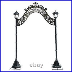 Wait 4 It! 2024 Halloween Prop 8' Haunted Manor Rustic Archway Led Pre Order