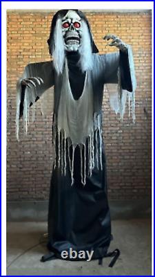 Wait 4 It! 2024 Halloween Prop Giant 12' Animatronic Turning Reaper (pre Sale)