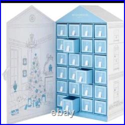 Wedgwood Holiday Advent Calendar 2022 Ornament Christmas 24 Boxes No branded box