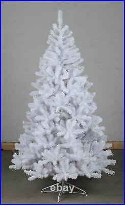 White Christmas Tree Artificial Pine Bushy Outdoor Xmas Home Decoration 4-12FEET