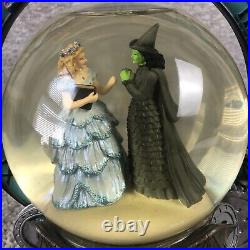 Wicked The Musical For Good Snow Globe Glitter 2003 Land of Oz Galinda