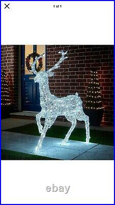 Wilko LED Light Up Reindeer Large 125cm Brand New In Box Sealed