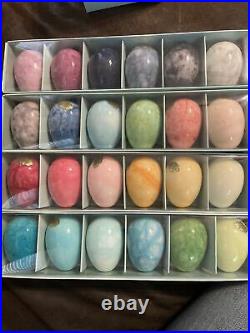 Williams-Sonoma 24 count alabaster eggs