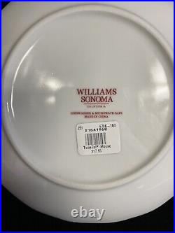 Williams Sonoma TWAS THE NIGHT BEFORE CHRISTMAS MOUSE Salad Plate set of 4
