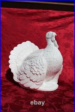 Williams Sonoma Turkey Centerpiece Figurine Earthenware HUGE Local Pick Up Only