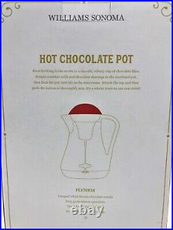 Williams Sonoma Twas the Night Before Christmas Hot Chocolate Cocoa Pot