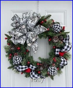 Winter Wreaths For Front Door, Cardinal Wreath, Valentines Day Wreaths
