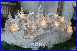 Winterlandschaft Led Weihnachtsdeko Adventsbeleuchtung Deko Vintage Shabby