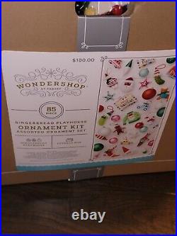 Wondershop Assorted Christmas Ornament Set 85 Piece Target New