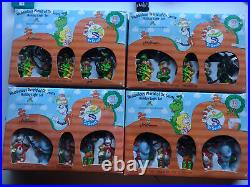Wubbulous World of Dr. Seuss Holiday Lights 4 Sets Cat in the Hat & Grinch