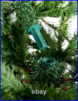 Xmas Christmas Tree 8ft 240cm Colorado Pine Hinged Indoor Bushy Best Artificial